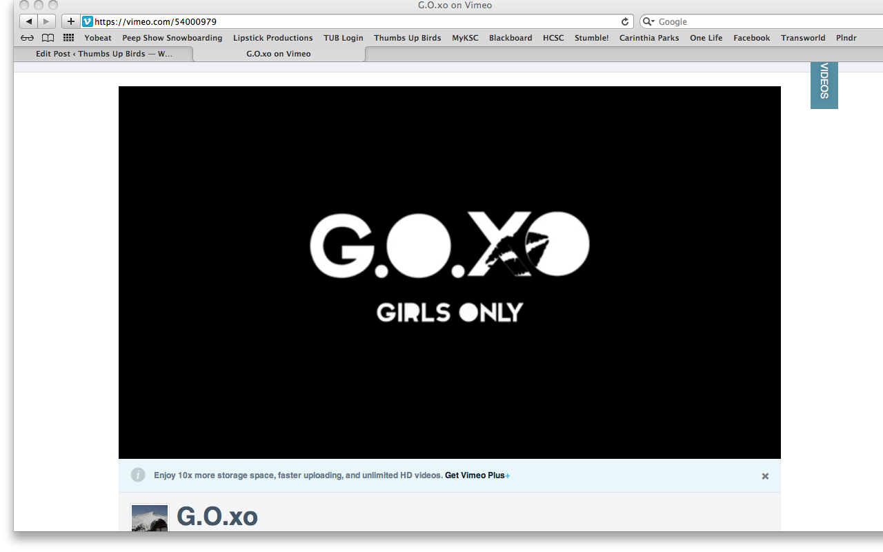 G.O.xo Introduction Teaser