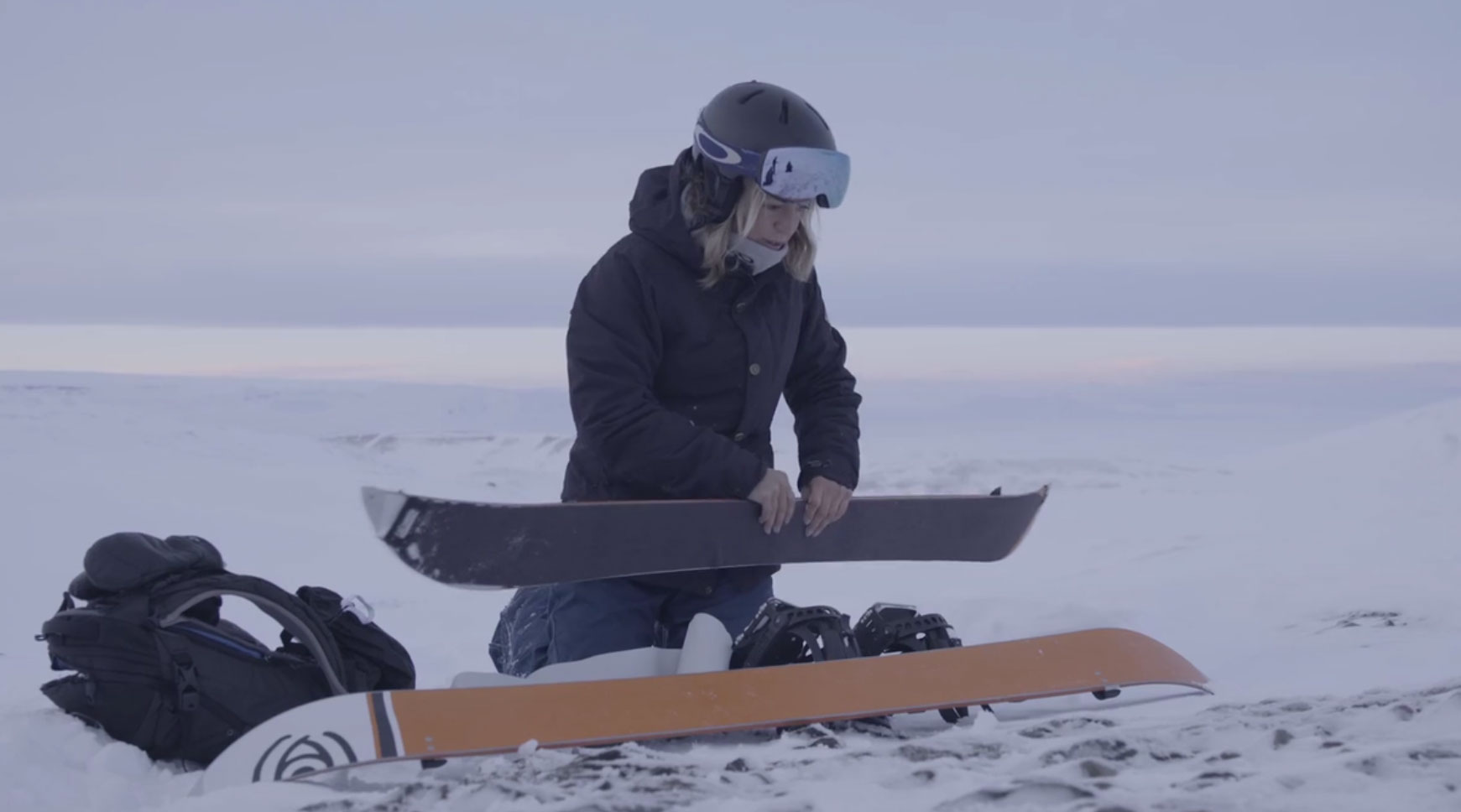 Jenny Jones: Exploring Iceland by Splitboard