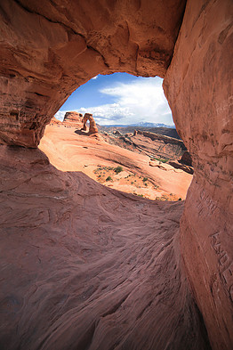 View to Delicate Arch p: James Delaney