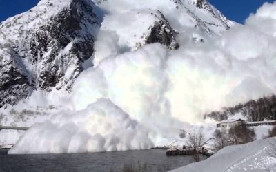 Mountainous Power: Massive Avalanche on Camera