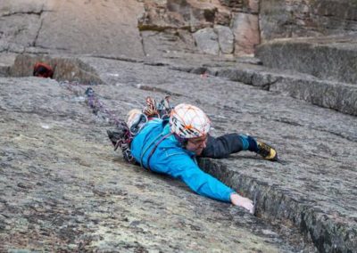 The Honeymoon Is Over // Madaleine Sorkin Climbs One of the Hardest Alpine Routes