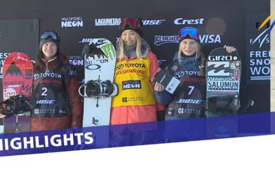 Winning Runs: Chloe Kim Takes Gold at First 2018 Olympic Halfpipe Qualifier in Copper, CO