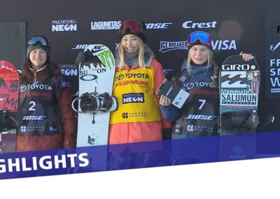 Winning Runs: Chloe Kim Takes Gold at First 2018 Olympic Halfpipe Qualifier in Copper, CO