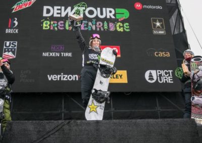 SPENCER O’BRIEN TAKES FIRST IN WOMEN’S SLOPESTYLE – 2017 DEW TOUR