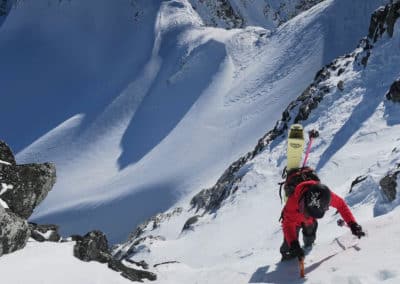Revelstoke Mountain Guide Christina Lustenberger Skis First Descent in BC