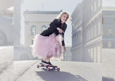 Amazing Humans: Lena the 61 year old Finnish Skateboarder